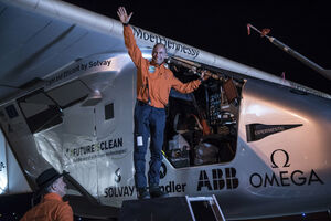 Solarni avion sletio u Oklahomu