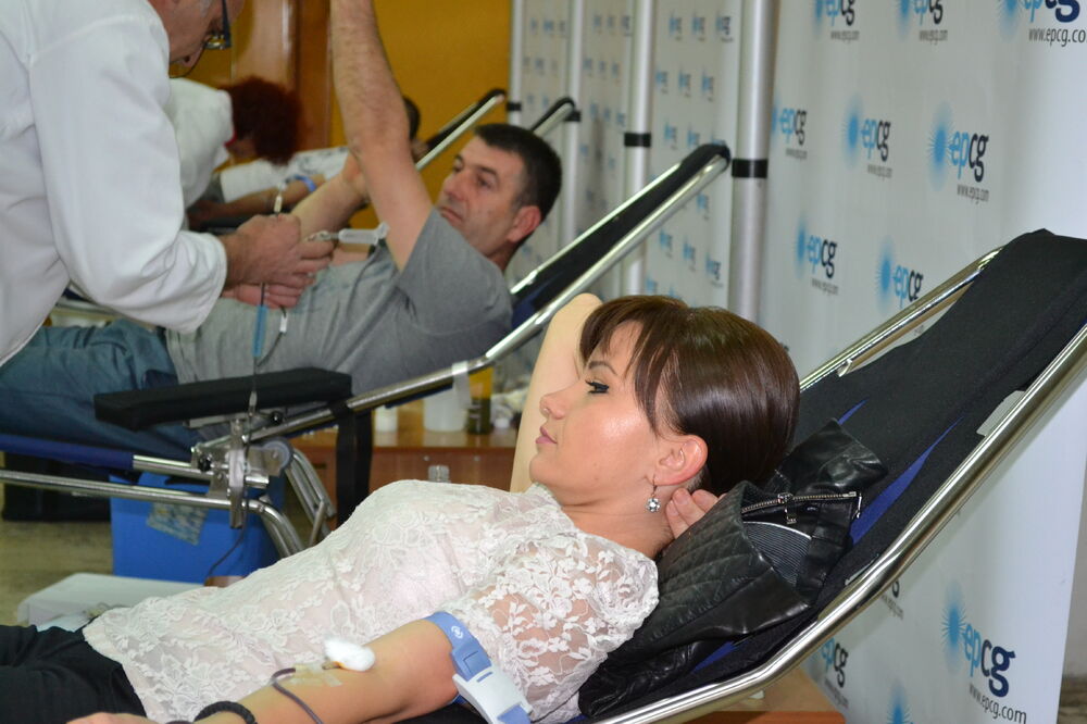 dobrovoljni davaoci krvi EPCG, Foto: Svetlana Mandić
