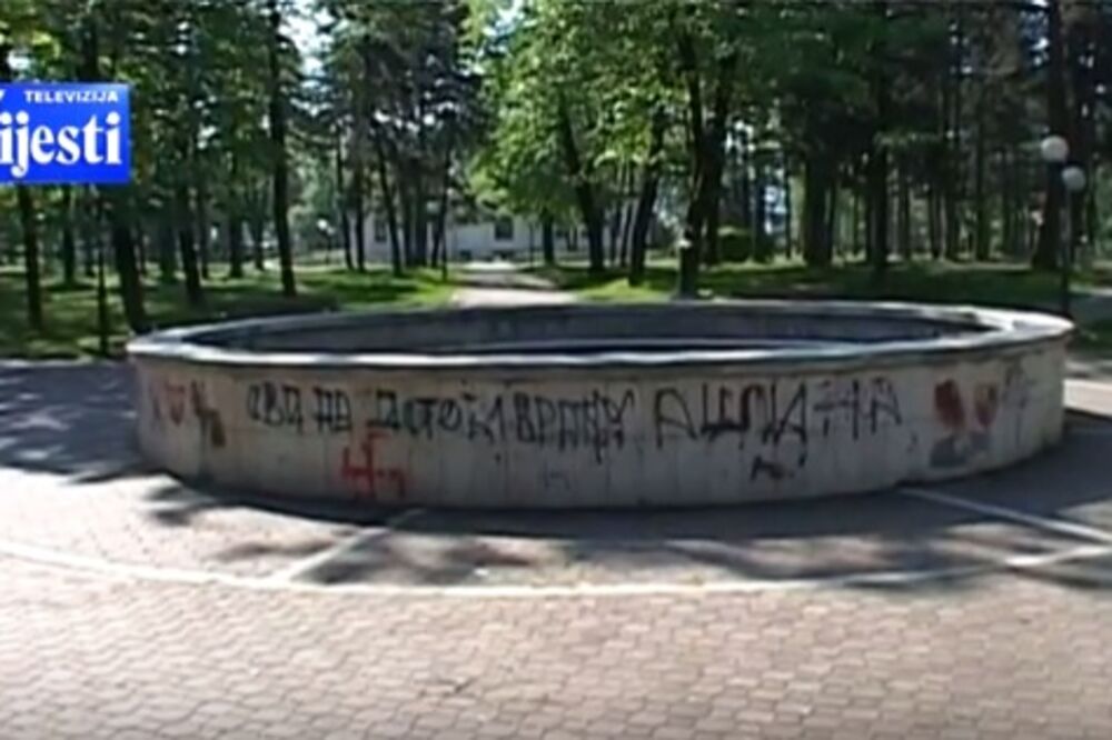 fontana Nikšić, Foto: TV Vijesti screenshot