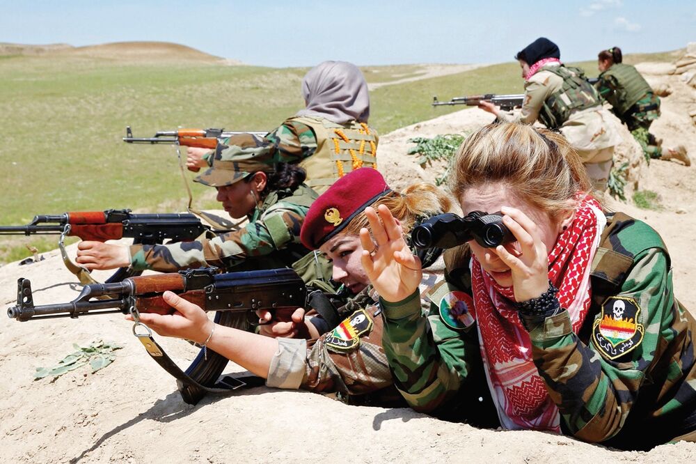 Pripadnice Jazida, Foto: Reuters