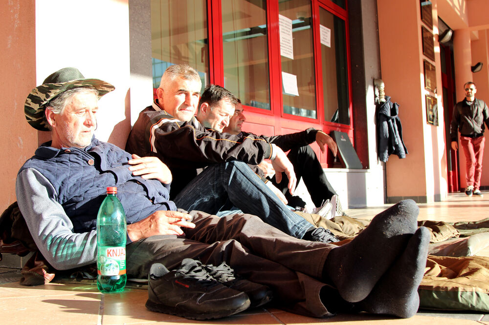 Željezara bivši radnici, Foto: Filip Roganović