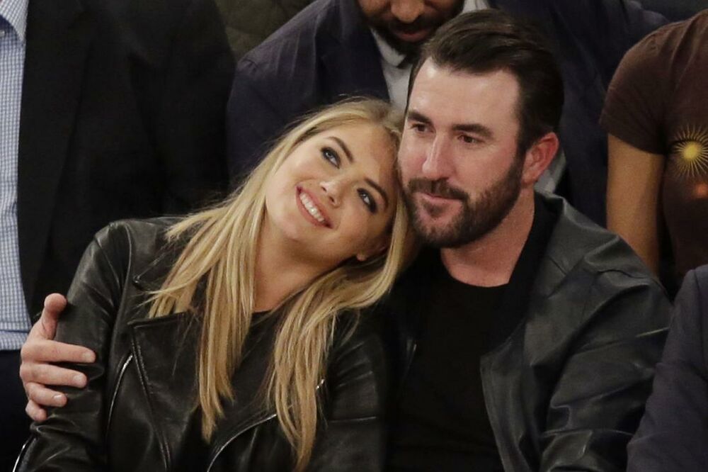 Kejt Apton i Džastin Verlander, Foto: Upi.com