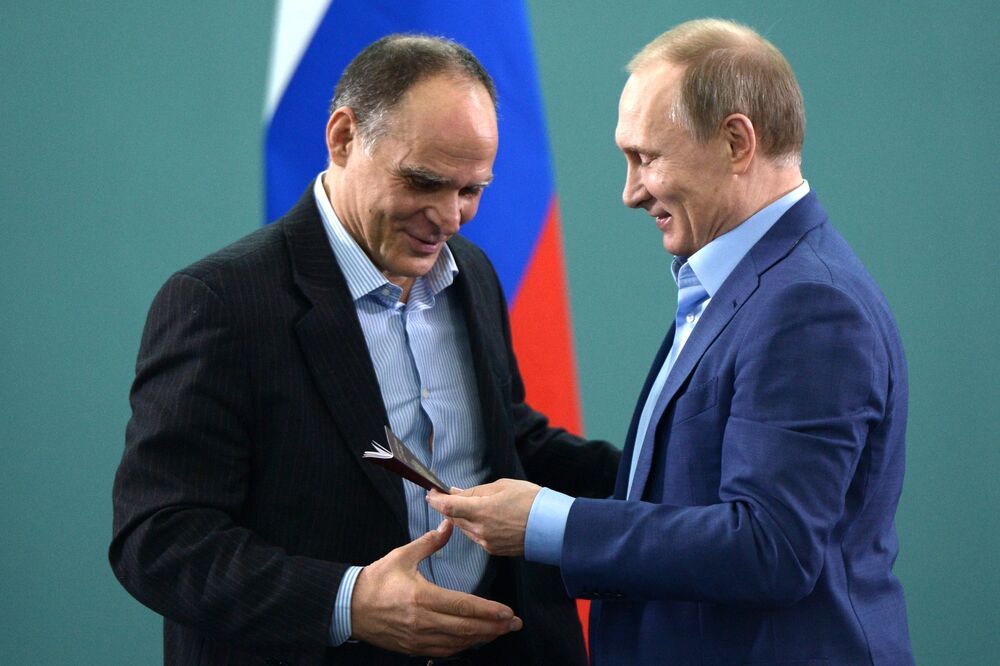 Gamba i Putin, Foto: EN.KREMLIN.RU