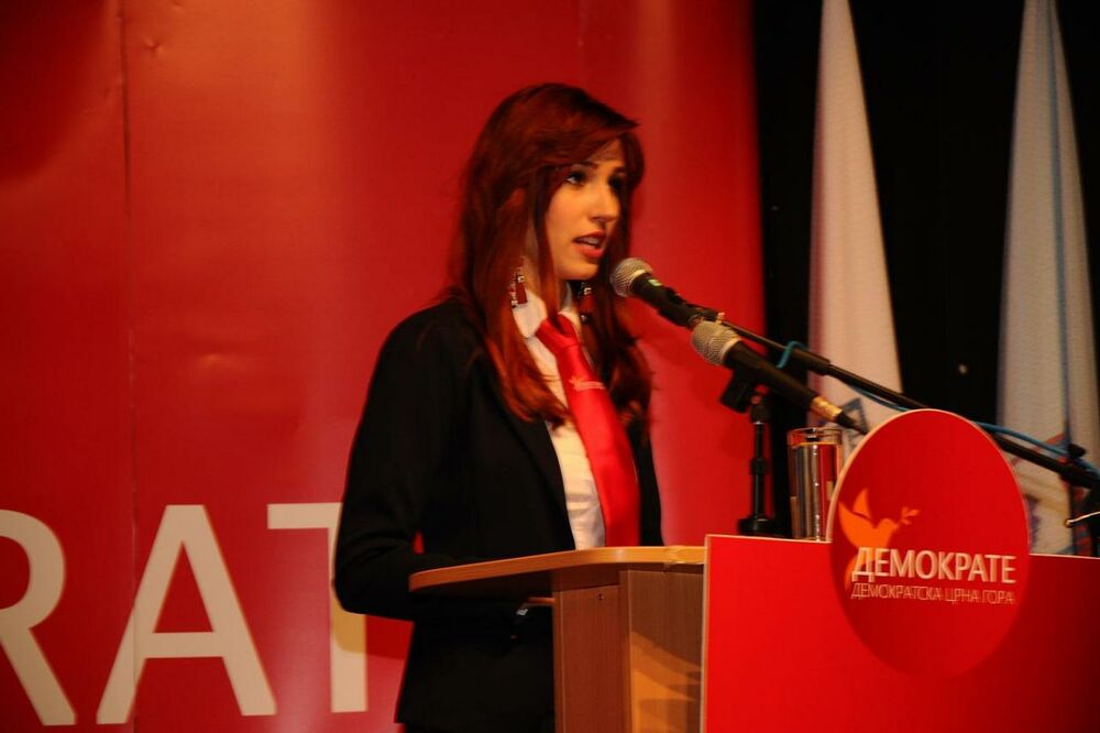 Anđela Peković, Foto: Demokratska Crna Gora