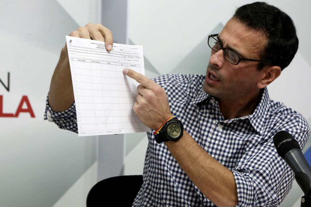 Enrike Kapriles, Foto: Reuters
