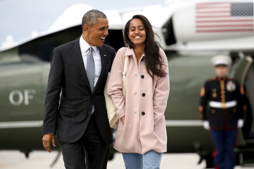Malia i Barak Obama, Foto: Reuters