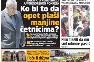 Danas u Vijestima: Ko bi to da opet plaši manjine četnicima?, Hoće...