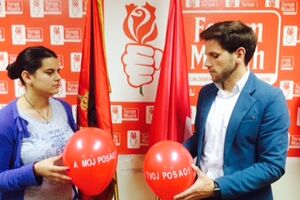 Forum mladih SDP: Dijelili balone sa porukom ''A moj posao? I tvoj...