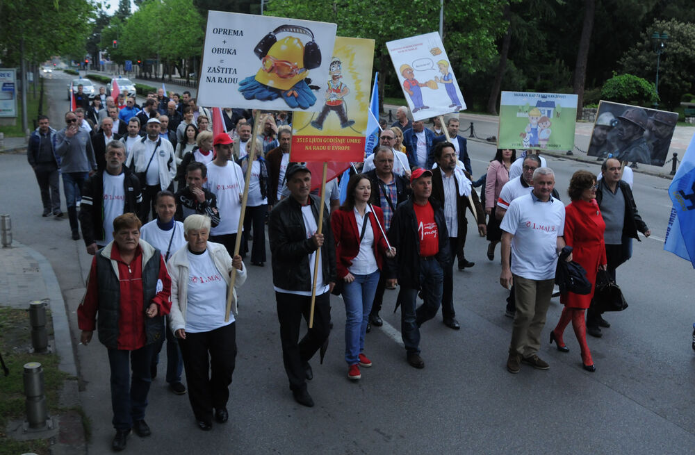 1. maj, USSCG šetnja