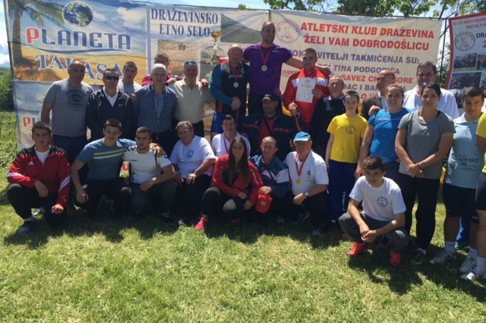 Bacački miting - Draževina 2016., Foto: Atletski savez Crne Gore
