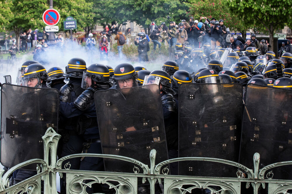 Pariz protest, Foto: Reuters