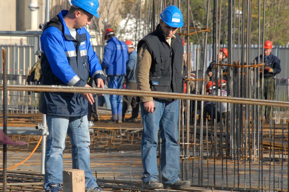 Radnici na građevini (Ilustracija), Foto: Arhiva "Vijesti"
