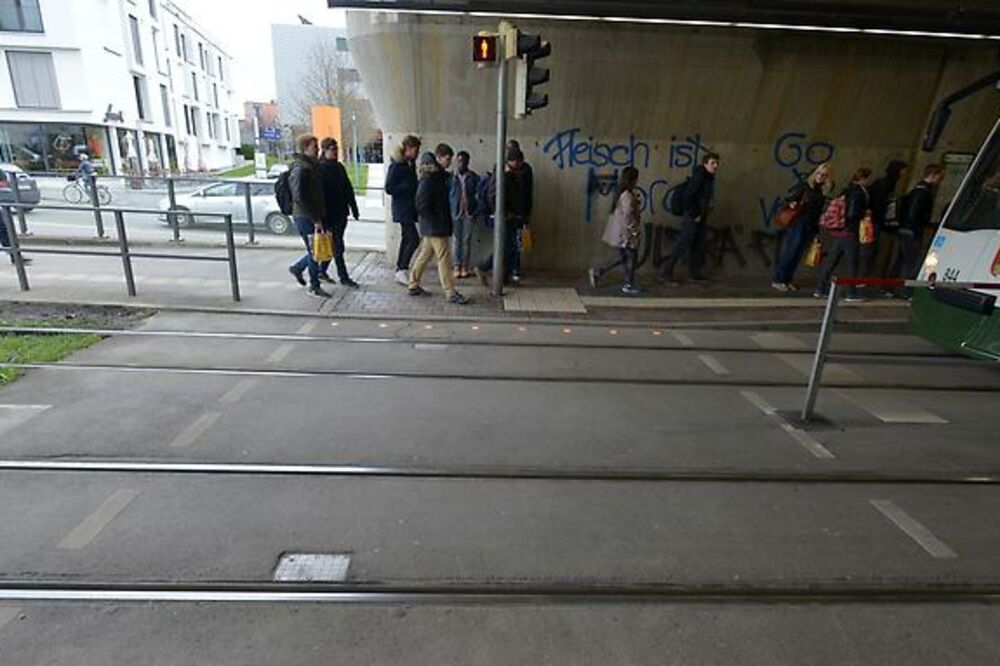 semafor za mobilni, Foto: Stadt Augsburg