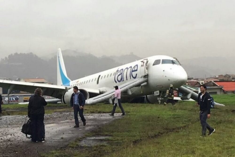 Ekvador avion, Foto: Twitter.com