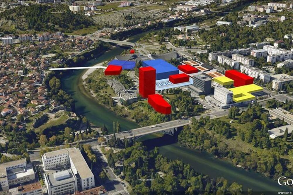 obala Morače, kompjuterska animacija, Foto: KANA