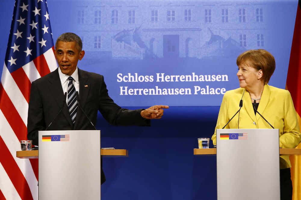 Barak Obama, Angela Merkel, Foto: Reuters