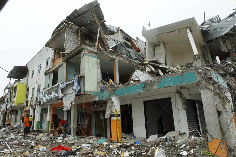 Ekvador zemljotres, Foto: Reuters