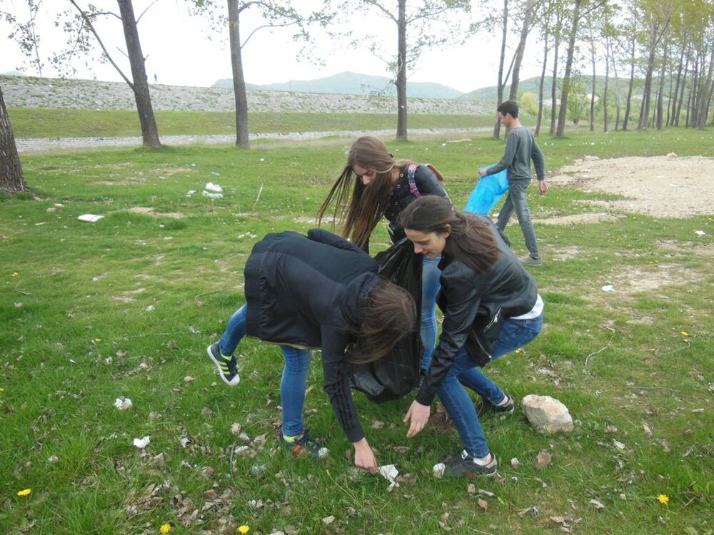 Krupac čišćenje, Ozon