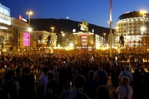 "Krone": Protesti u Makedoniji podsjećaju na ukrajinski Majdan