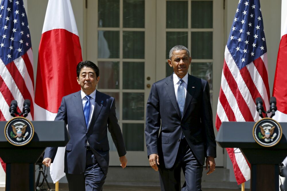 Šinzo Abe, Barak Obama, Foto: Reuters