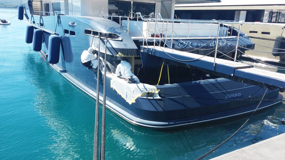 Remont, jahta, Porto Montenego