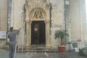 Čiste portal crkve Sv. Arhangela Mihaila nakon 108 godina