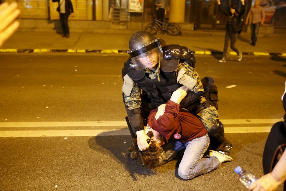 Makedonija, protest, Foto: Reuters