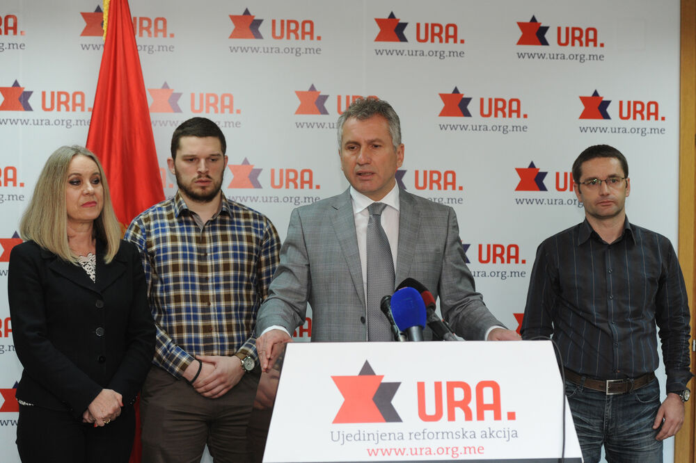 Žarko Rakčević, Građanski pokret URA, Foto: Savo Prelević