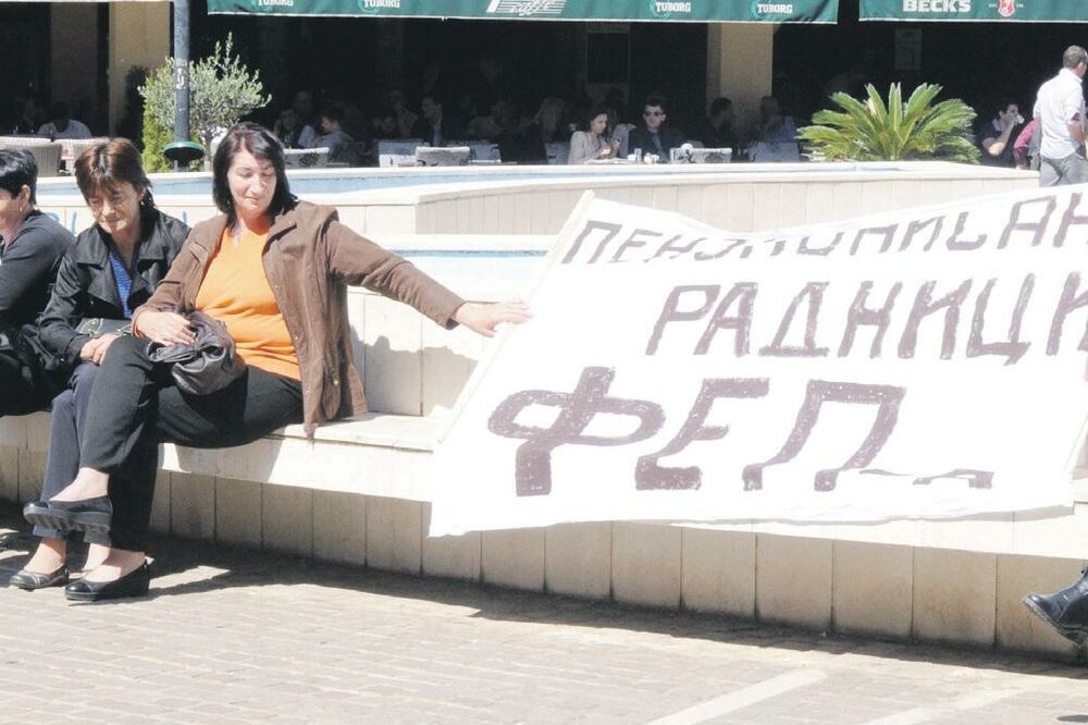 FEP penzioneri protest, Foto: Zoran Đurić
