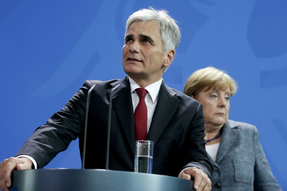 Verner Fajman, Angela Merkel, Foto: Reuters