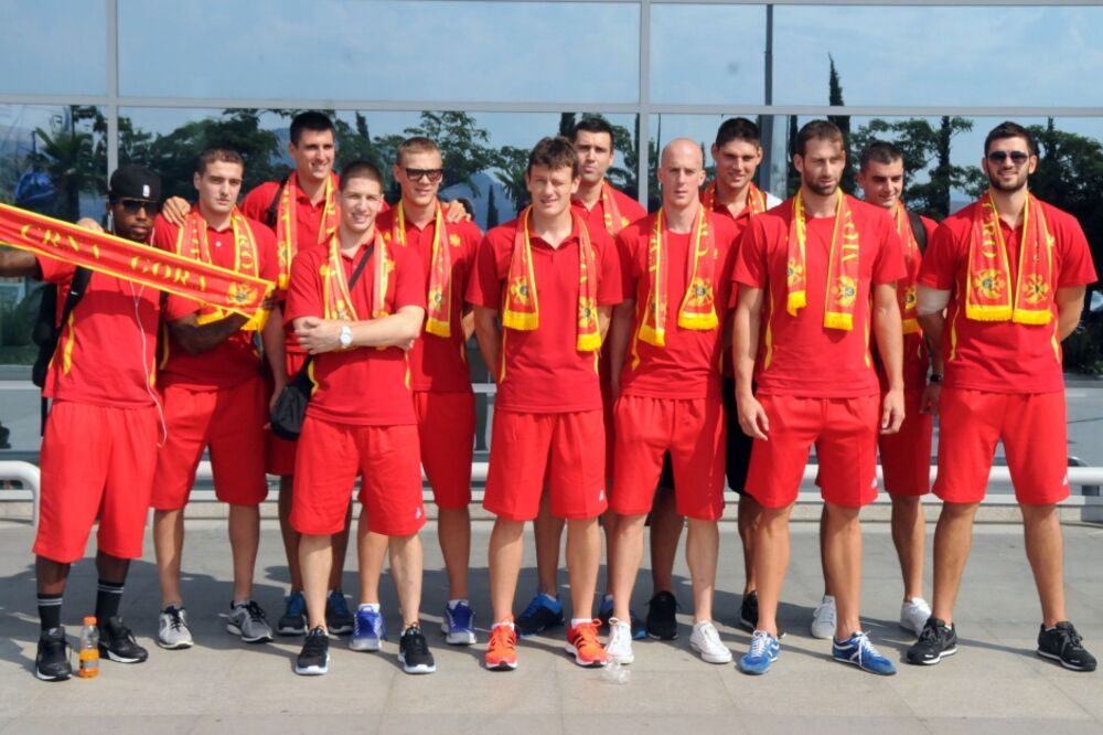 Košarkaši Crne Gore, Foto: Luka Zeković