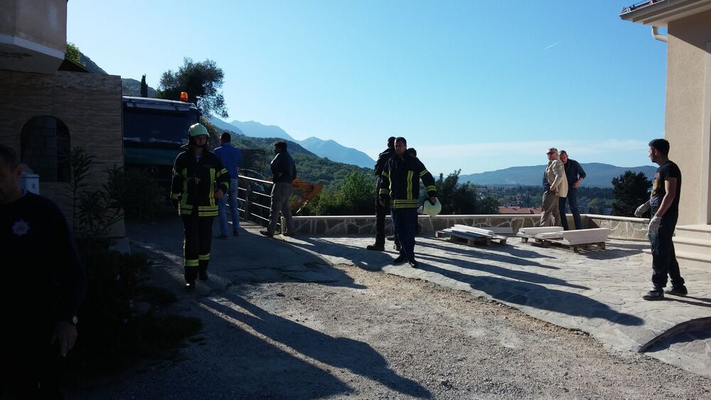 Donja Lastva, klizište