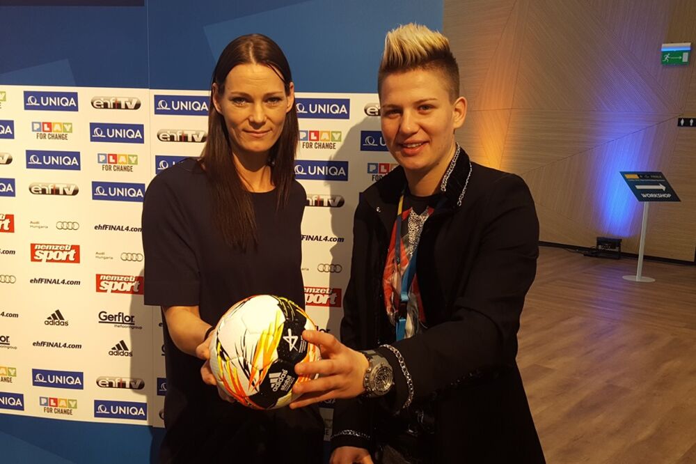 Anita Gorbic i Suzana Lazović, Foto: ŽRK Budućnost