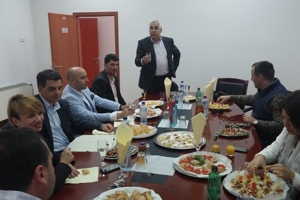 Krsto Bošković, oproštajni koktel, Foto: Siniša Luković