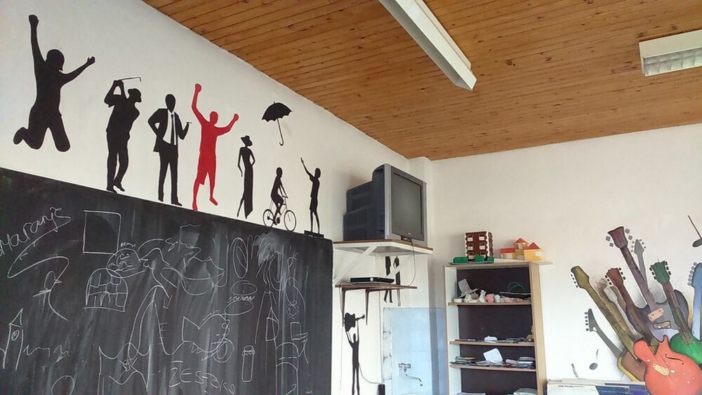 Gimnazija Stojan Cerović murali