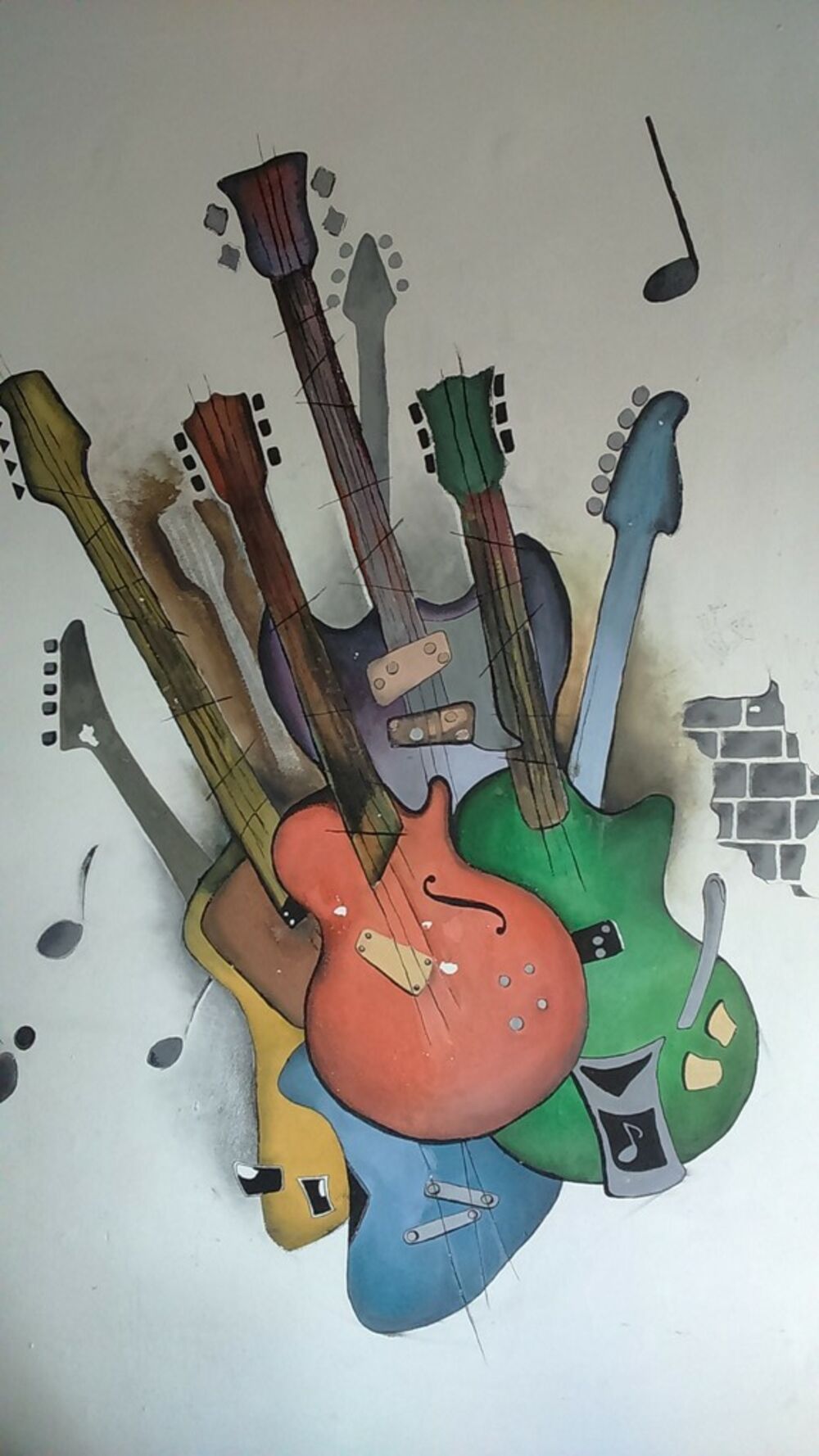 Gimnazija Stojan Cerović murali