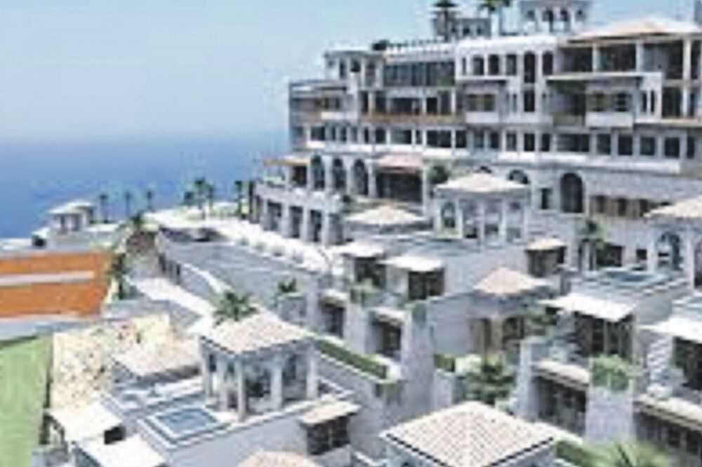 kompjuterska animacija planiranog hotela (NOVINA)