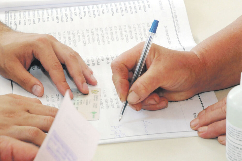 Izbori, glasanje, birači