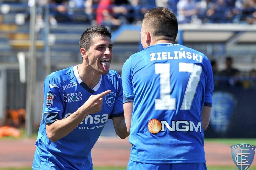 Manuel Pućareli i Pjotr Zjelinski, Foto: Empoli FC Twitter