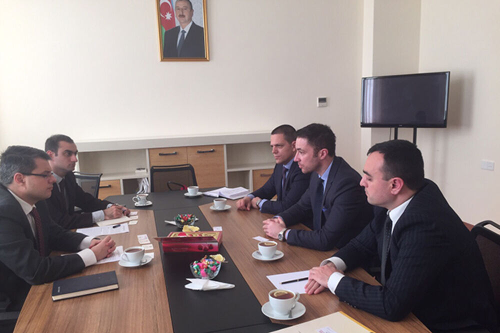 Aleksandar Bogdanović, posjeta Baku, Foto: Prijestonica Cetinje