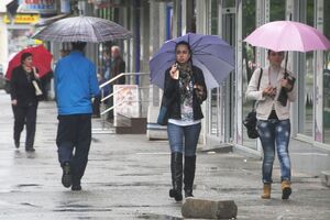 Prijepodne intenzivnije padavine