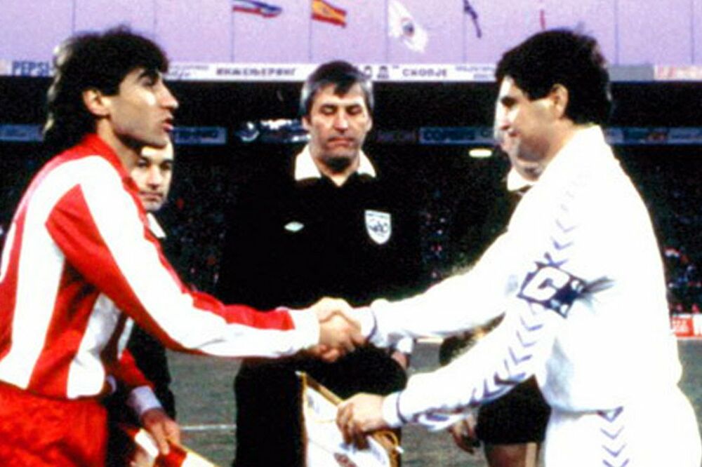 Crvena zvezda - Real 1987, Foto: Www.redstarbelgrade.info