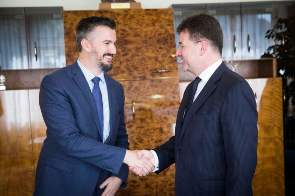 Aleksandar Andrija Pejović, Miroslav Lajčak, Foto: Vlada Crne Gore