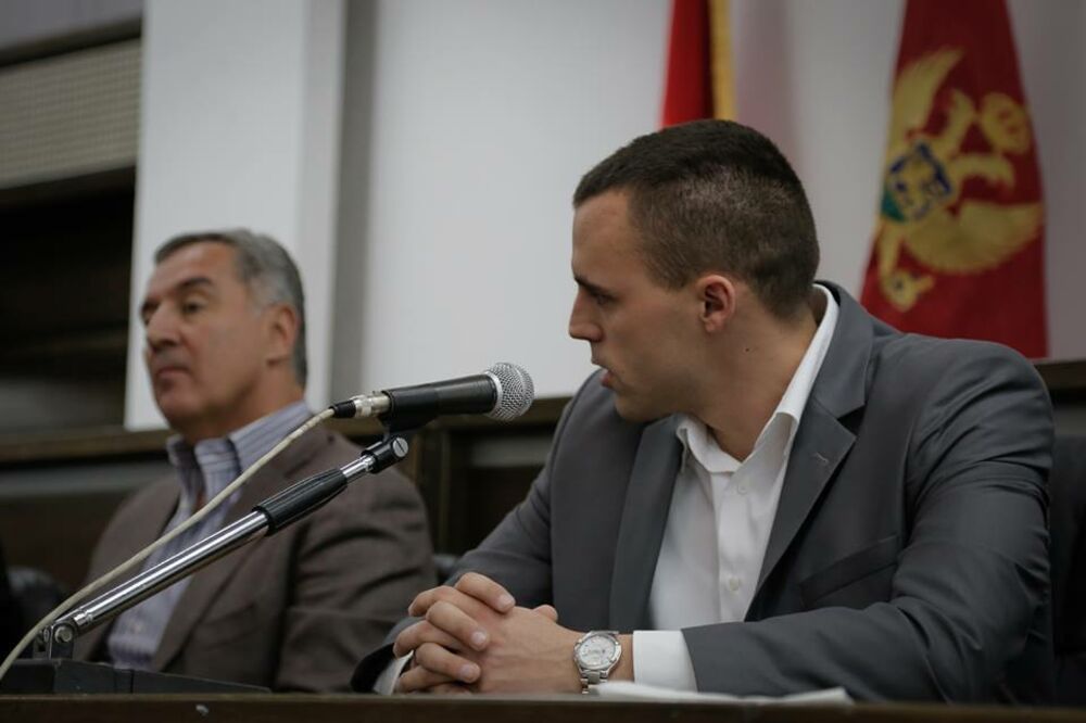 Milo Đukanović, Nikola Pešić, Foto: Facebook.com