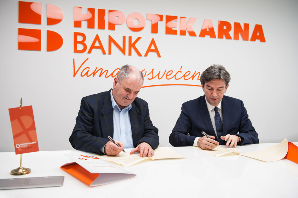 Dragan Hajduković, Esad Zaimović, Foto: Hipotekarna banka