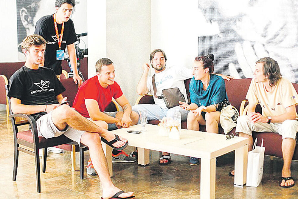 Ekipa filma Poslednji galebovi u Makarskoj, Foto: Privatna arhiva