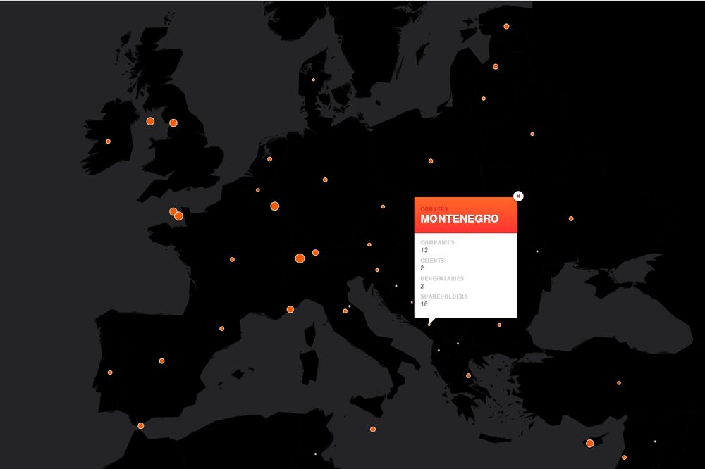 Crna Gora mapa, Foto: Irishtimes.com