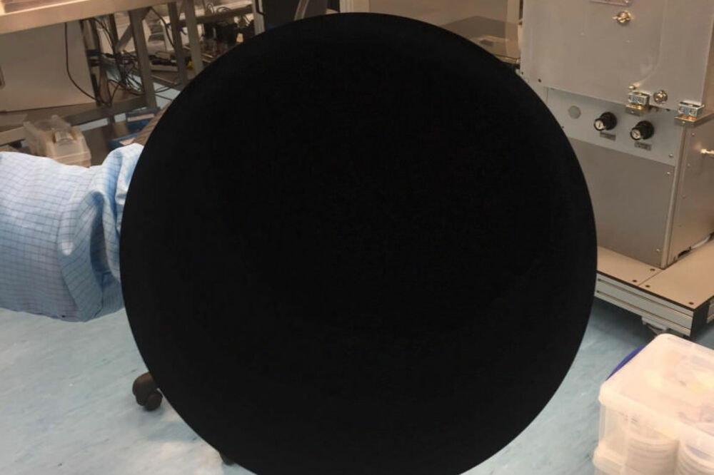 vantablack, Foto: NASA