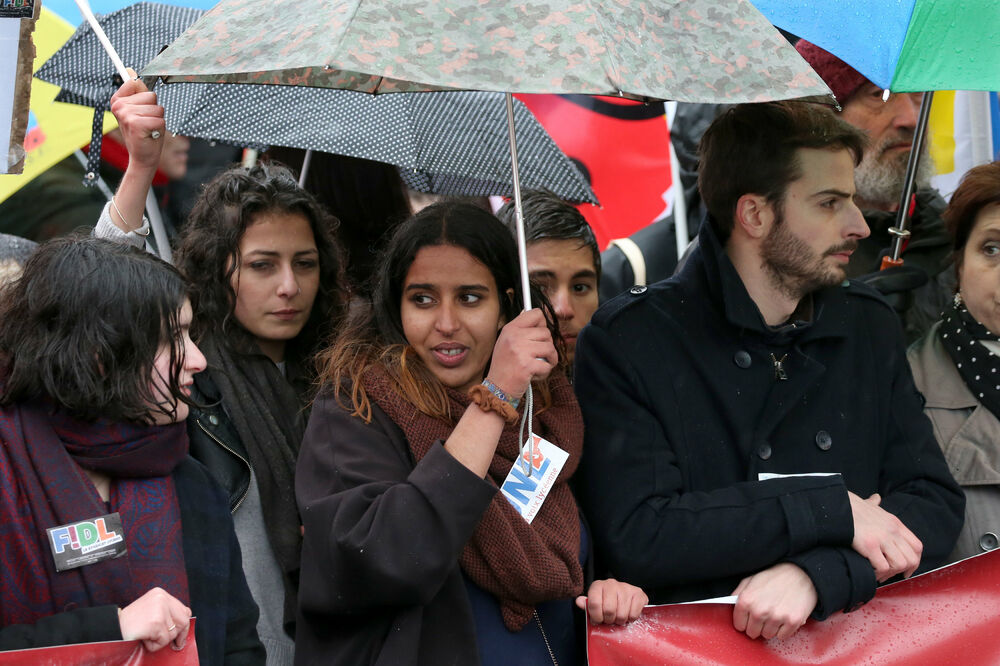 Pariz, protest, Foto: Reuters