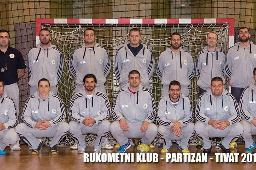 Rukometaši Partizana, Foto: Www.facebook.com/RkPartizanTivat